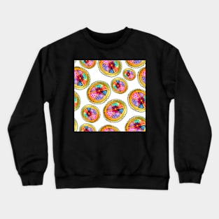 Happy pattern Crewneck Sweatshirt